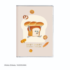 Japan Bread Thief B6 Planner Monthly Schedule Book - Success 2027