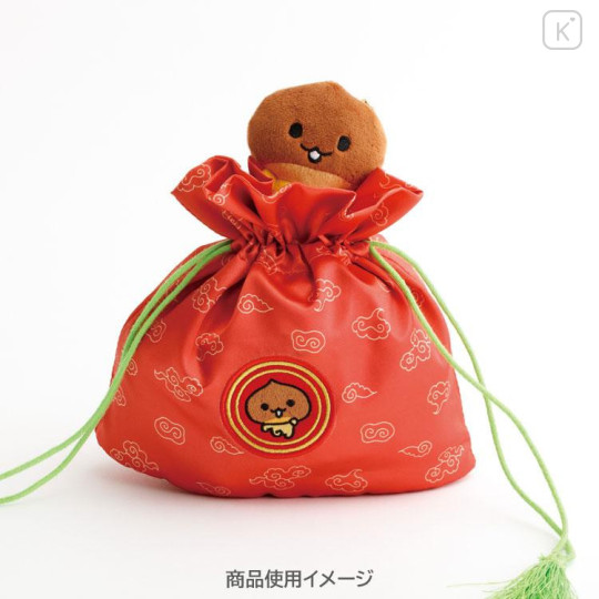 Japan San-X Drawstring Pouch - Amaguri-chan - 4