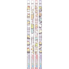 Japan San-X 2B Pencil Set - Sumikko Gurashi : Angel and Devil's Tail