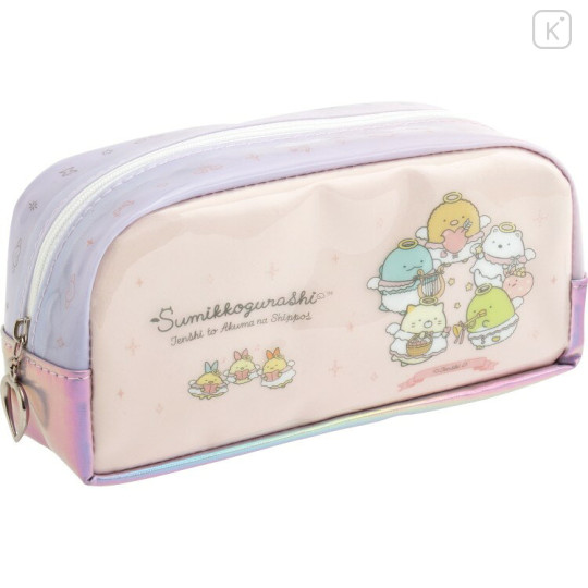 Japan San-X Pen Pouch - Sumikko Gurashi : Angel and Devil's Tail - 1