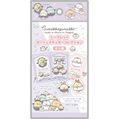 Japan San-X Secret Card & Sticker - Sumikko Gurashi : Angel and Devil's Tail