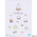 Japan San-X A4 Clear Holder - Sumikko Gurashi : Angel and Devil's Tail B - 2
