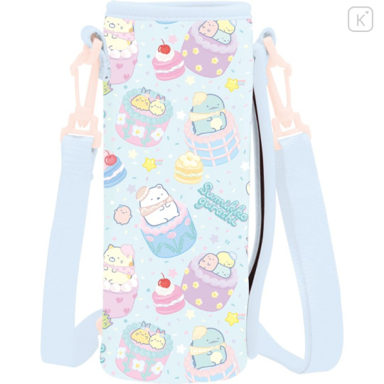 Japan San-X Stainless Steel Bottle 470ml - Sumikko Gurashi : Colorful Cake - 3