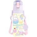 Japan San-X Compact 2-Way Stainless Steel Bottle - Sumikko Gurashi : Colorful Cake - 4