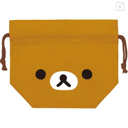 Japan San-X Drawstring Bag - Rilakkuma : Face - 1