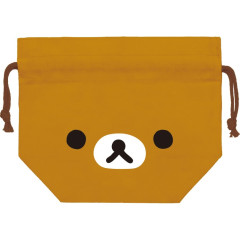 Japan San-X Drawstring Bag - Rilakkuma : Face