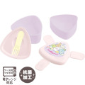Japan San-X 2 Tier Bento Lunch Box 500ml - Sumikko Gurashi : Colorful Cake - 2