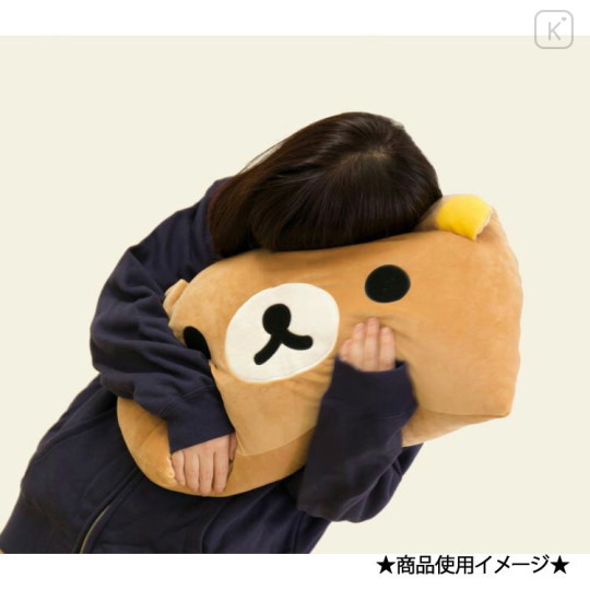 Japan San-X Super Soft and Squishy Hugging Cushion - Rilakkuma - 2