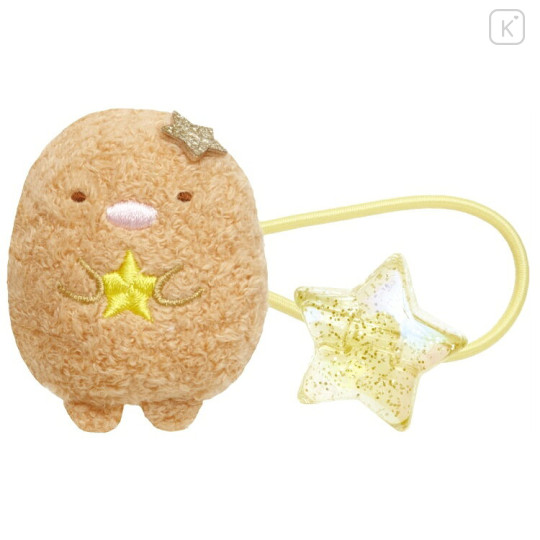 Japan San-X Soft Mascot Hair Tie - Sumikko Gurashi : Tonkatsu - 1
