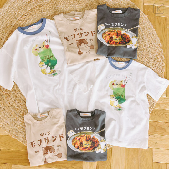 Japan Mofusand T-Shirt (M) - Cream Soda White - 2