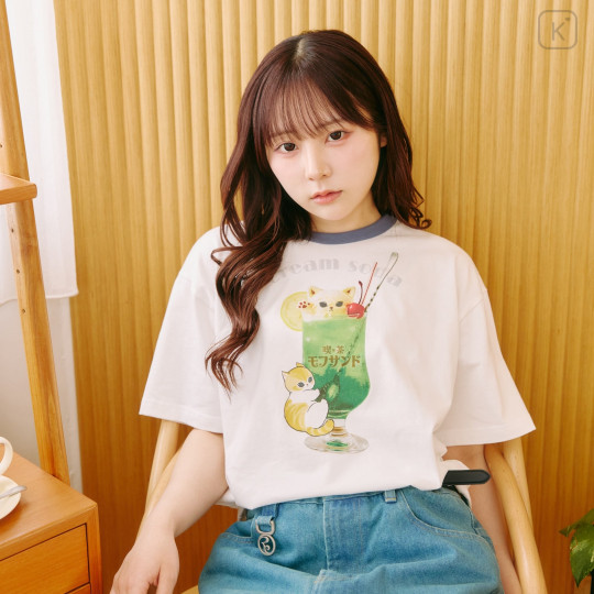 Japan Mofusand T-Shirt (M) - Cream Soda White - 4