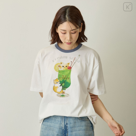 Japan Mofusand T-Shirt (M) - Cream Soda White - 6