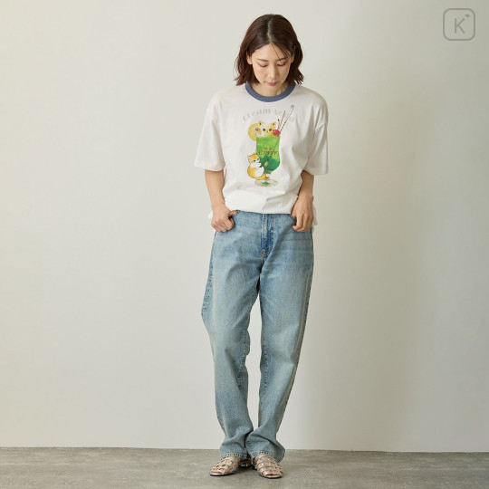 Japan Mofusand T-Shirt (XL) - Cream Soda White - 7