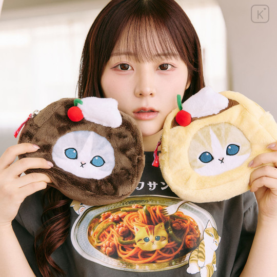 Japan Mofusand Pouch - Pudding Cat - 4