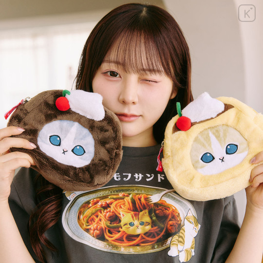 Japan Mofusand Pouch - Pudding Cat - 5