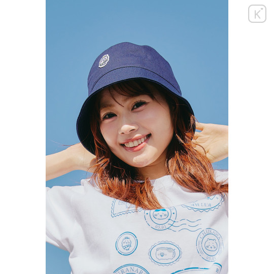 Japan Chiikawa Crown Bucket Hat - Chiikawa : Navy - 2