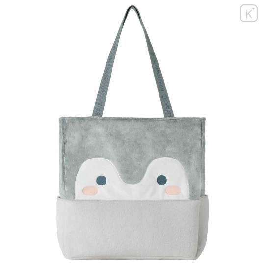 Japan Koupen-chan Fluffy Face Square Tote Bag - Koupenchan : A Perfect Life - 1