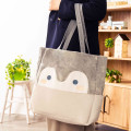 Japan Koupen-chan Fluffy Face Square Tote Bag - Koupenchan : A Perfect Life - 2