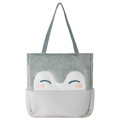 Japan Koupen-chan Fluffy Face Square Tote Bag - Koupenchan : A Perfect Life - 4