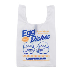 Japan Koupen-chan Eco Bag - Koupenchan : Egg Dishes White