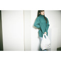 Japan Koupen-chan Embroidered Eco Bag - Koupenchan : Clover White - 2