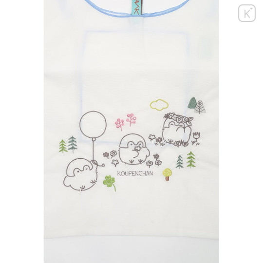 Japan Koupen-chan Embroidered Eco Bag - Koupenchan : Balloon White - 4