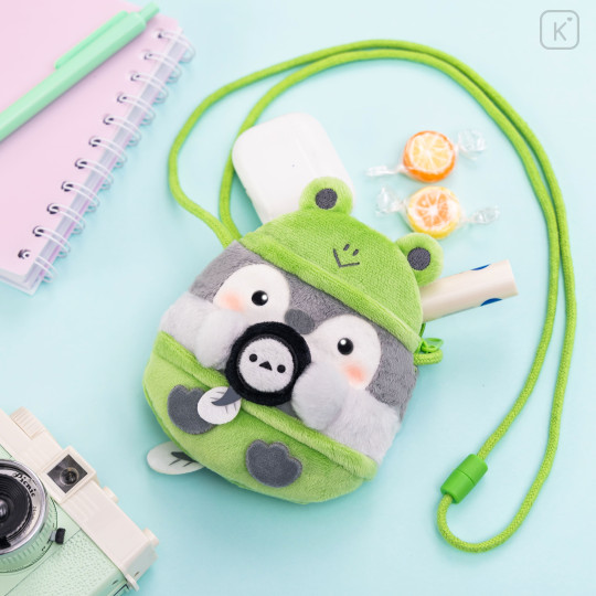 Japan Koupen-chan Face Neck Pouch Bag - Koupenchan : Safe Return - 2
