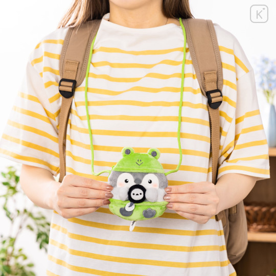 Japan Koupen-chan Face Neck Pouch Bag - Koupenchan : Safe Return - 3
