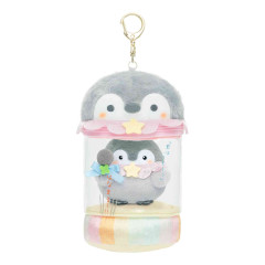 Japan Koupen-chan Mascot with Clear Pouch - Koupenchan : Hanamaru Recital