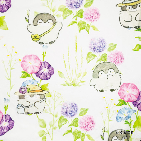 Japan Koupen-chan Fast Dry Bath Towel - Koupenchan : Hydrangea - 2