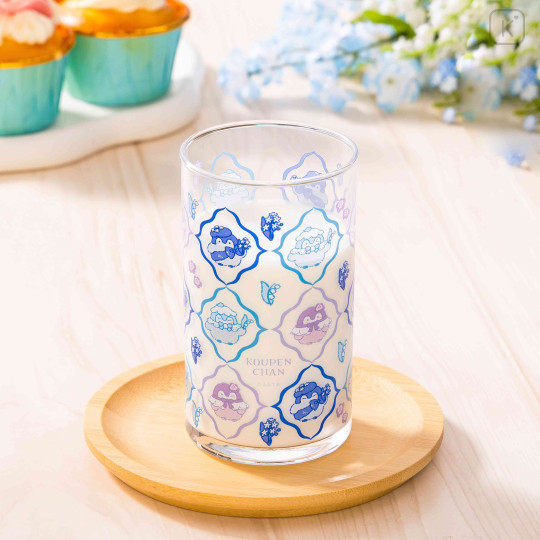 Japan Koupen-chan Glass Tumbler - Koupenchan : Hanamaru Sorairo - 2