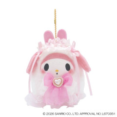 Japan Sanrio Mascot Keychain - My Melody : Lolita Ghost