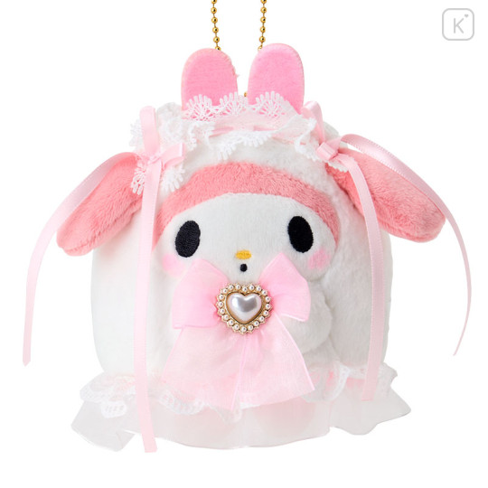Japan Sanrio Mascot Keychain - My Melody : Lolita Ghost - 2
