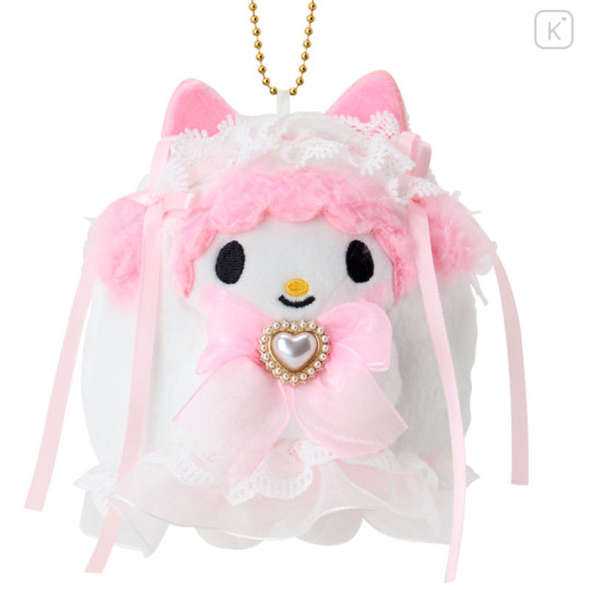 Japan Sanrio Mascot Keychain - My Sweet Piano : Lolita Ghost - 2