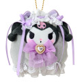Japan Sanrio Mascot Keychain - Kuromi : Lolita Ghost - 2