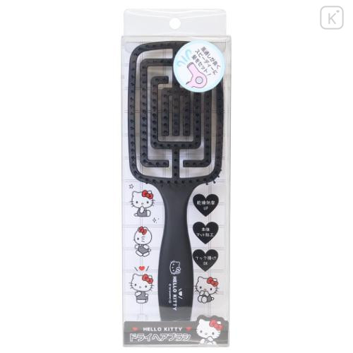 Japan Sanrio Dry Hair Brush - Hello Kitty - 5