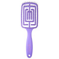Japan Sanrio Dry Hair Brush - Kuromi - 1