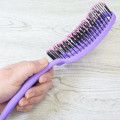 Japan Sanrio Dry Hair Brush - Kuromi - 4