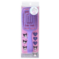Japan Sanrio Dry Hair Brush - Kuromi - 5