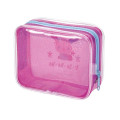 Japan Sanrio Glitter Clear Cosmetic Pouch - Usahana - 2