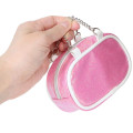 Japan Kamio Enamel Pouch Keychain - Happy March : Heisei Retro - 2