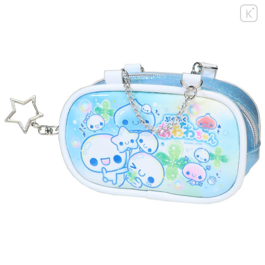 Japan Kamio Enamel Pouch Keychain - Pukupuku Awawa-chan : Heisei Retro - 1