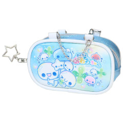 Japan Kamio Enamel Pouch Keychain - Pukupuku Awawa-chan : Heisei Retro