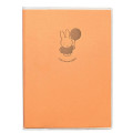 Japan Miffy Journal A6 Weekly Schedule Book - Miffy : Balloon Orange 2027 - 1