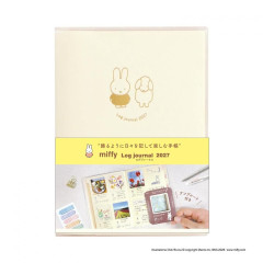 Japan Miffy Journal A6 Weekly Schedule Book - Miffy : Sheep 2027