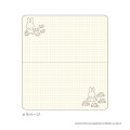 Japan Miffy Mini Planner Monthly Schedule Book - Miffy : Ghost Yellow 2027 - 6