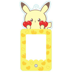 Japan Pokemon Photo Frame Keychain - Pikachu : Pokepeace Fans Love