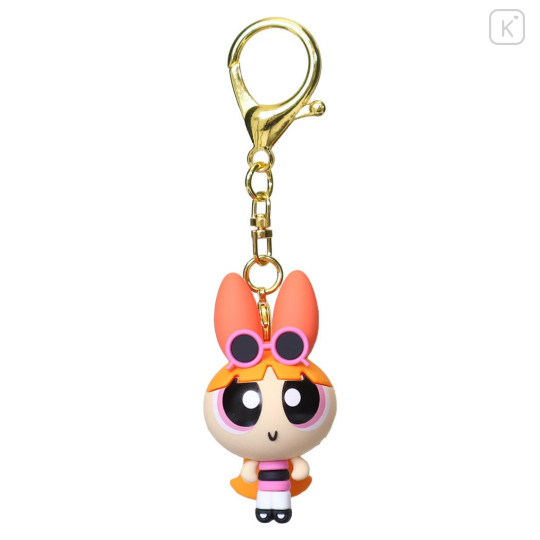 Japan The Powerpuff Girls Figure Keychain - Blossom Sunglasses - 1