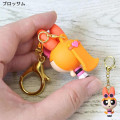 Japan The Powerpuff Girls Figure Keychain - Blossom Sunglasses - 3