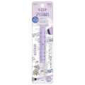 Japan Moomin Kutsuwa Cruro Rolling Stamp Pen - Moomintroll & Snufkin : Purple - 1
